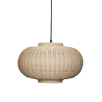 Chand Pendelleuchte von Hübsch Interior in der Ausführung rattan