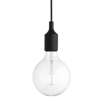 Muuto - Pendelleuchte E27-Socket Pendant Lamp LED, schwarz