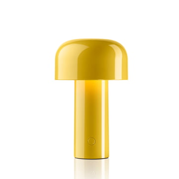 Bellhop Akku-Tischleuchte (LED), gelb von Flos