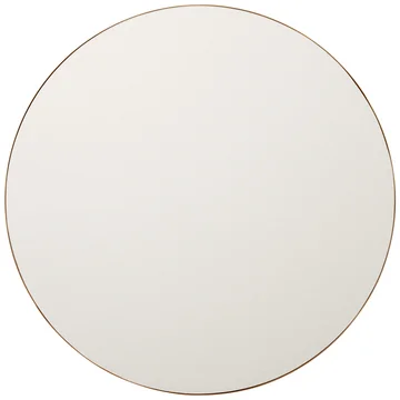 Retell Pinnwand Ø 80 cm, weiß / messing von Gejst