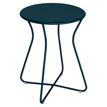 Cocotte Hocker von Fermob in der Ausführung acapulcoblau