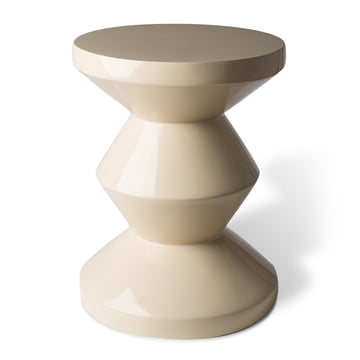 Zig Zag Hocker, beige von Pols Potten