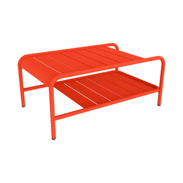 Fermob - Luxembourg niedriger Tisch, 90 x 55 cm, capucine