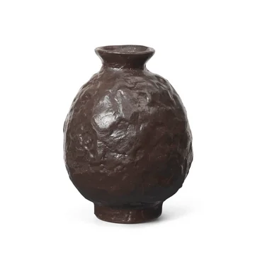 Doro Vase, H16, coffee von Ferm Living