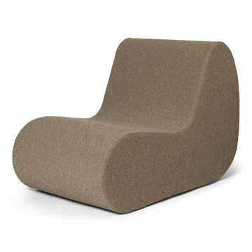 Rouli Center Modul Sessel, sand (Pure Bouclé) von Ferm Living