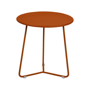 Fermob - Cocotte Beistelltisch / Hocker, Ø 34 cm x H 36 cm, candied orange
