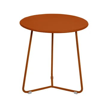 Fermob - Cocotte Beistelltisch / Hocker, Ø 34 cm x H 36 cm, candied orange