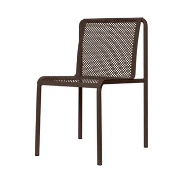 Ferm Living - Dapple Gartenstuhl, dark chocolate