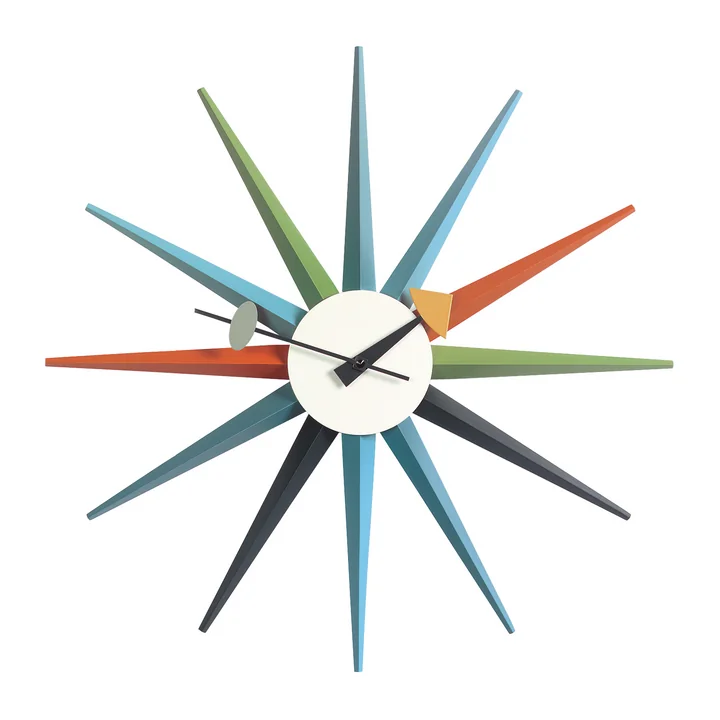Sunburst Clock