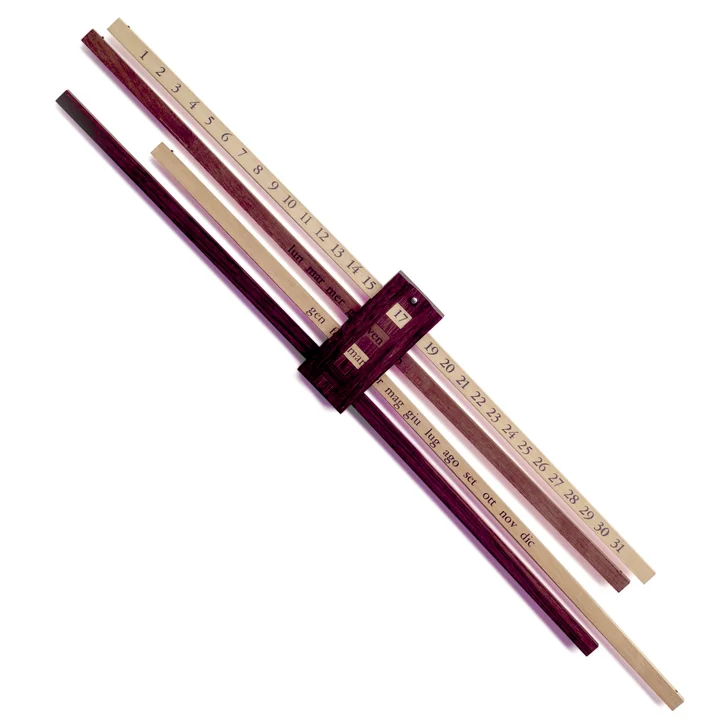 Calendario Bilancia, englisch