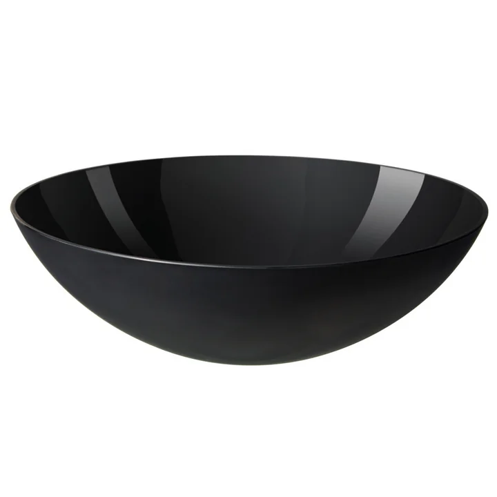 Krenit Salatschüssel von Normann Copenhagen in schwarz