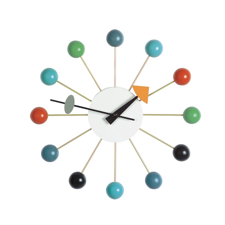 Ball Clock von Vitra in Bunt