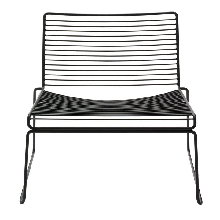 Hee Lounge Chair von HAY in Schwarz