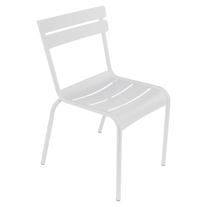 Luxembourg Stuhl von Fermob in Baumwollweiß