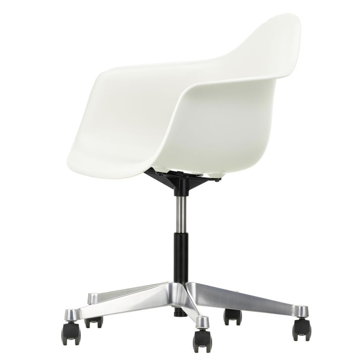 Eames Plastic Armchair PACC von Vitra in weiß