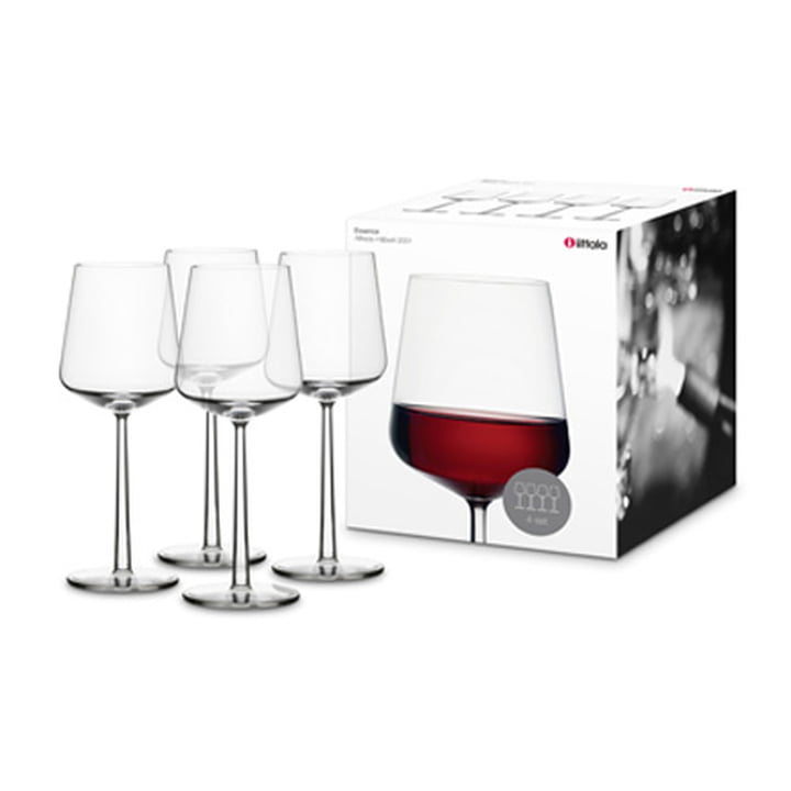 Essence Rotwein-Glas, 45 cl (4er-Set) Sonderaktion!