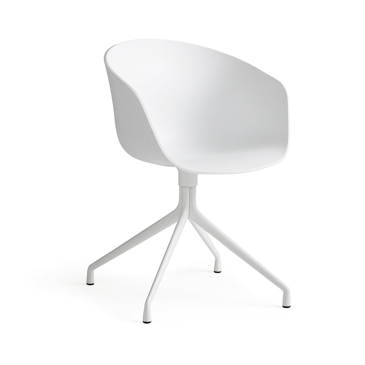 About A Chair AAC 20 von Hay in Aluminium Weiß / Weiß