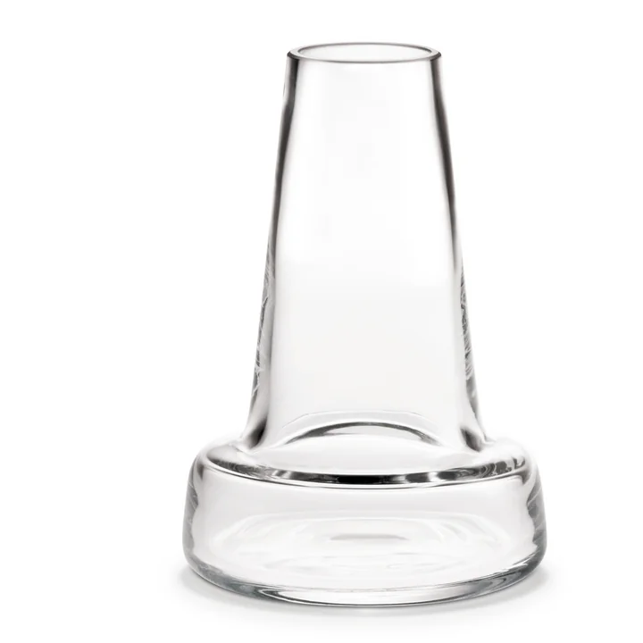 Flora Vase langer Hals 24 cm von Holmegaard in Klar