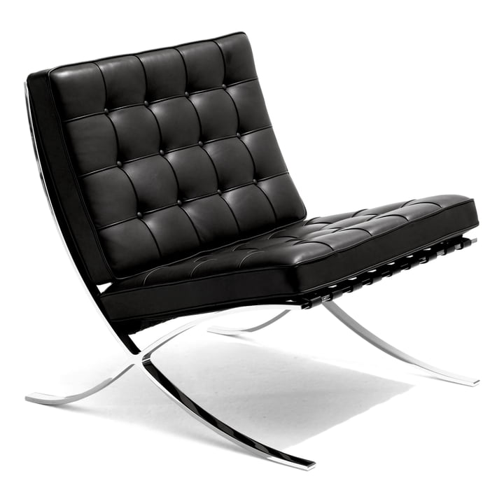 Knoll - Barcelona® Sessel, schwarz