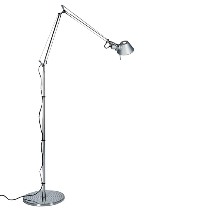 Artemide - Tolomeo Terra Stehleuchte, Body Aluminium, Halogenlam