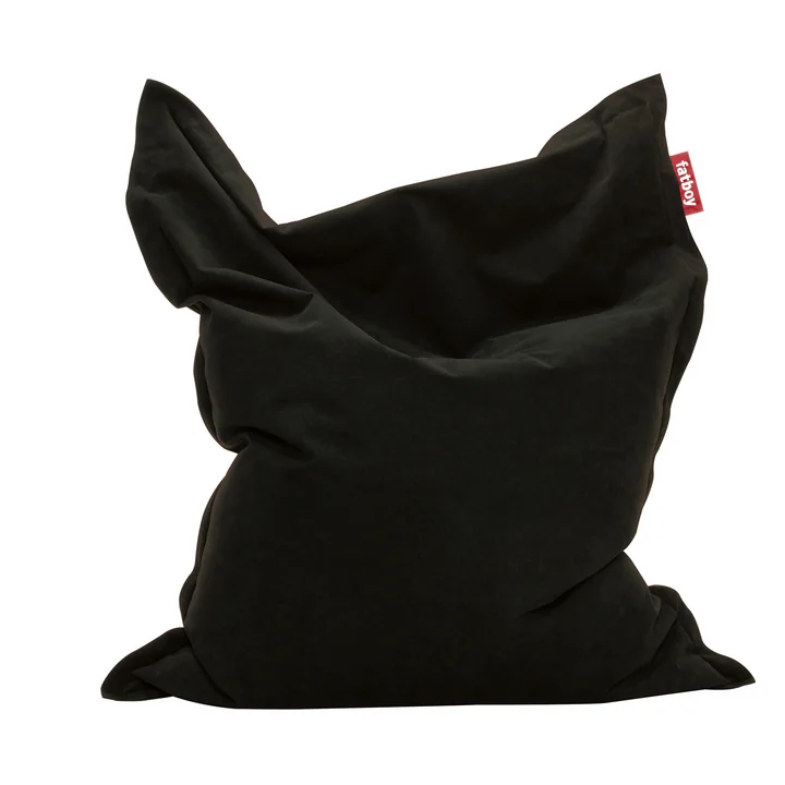 Original Sitzsack Stonewashed von Fatboy in Schwarz