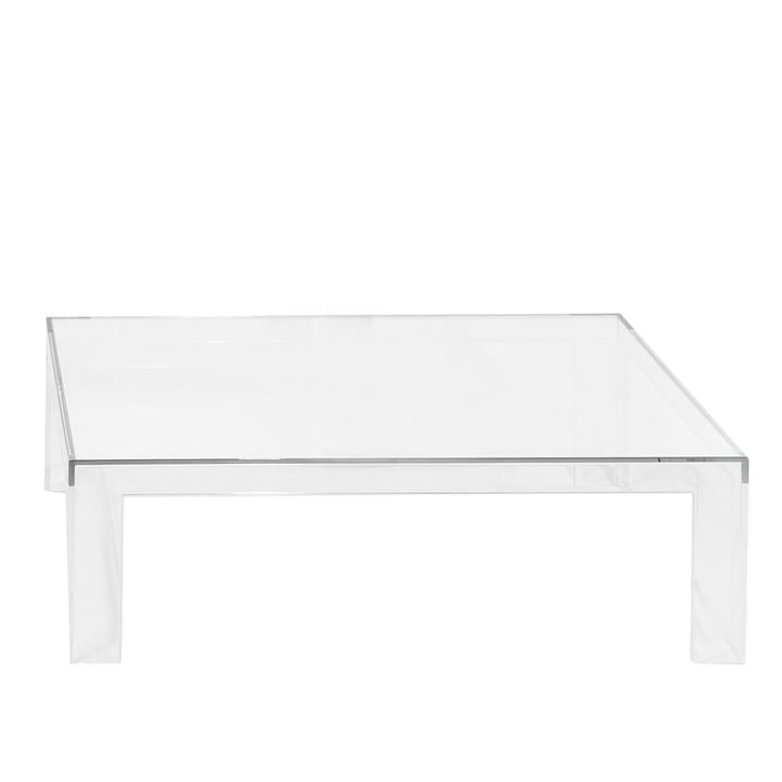 Invisible Table H 31,5cm, glasklar von Kartell