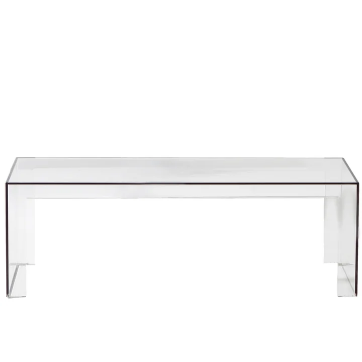 Invisible Side Beistelltisch H 40cm, glasklar von Kartell
