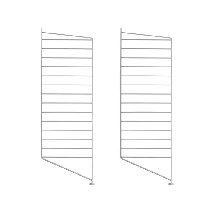 Bodenleiter für String Regal 85 x 30 cm (2er Set) von String in Grau