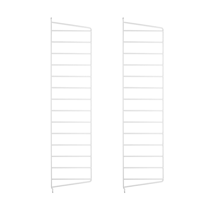 Wandleiter für String Regal 75 cm (2er-Pack) von String in Weiß