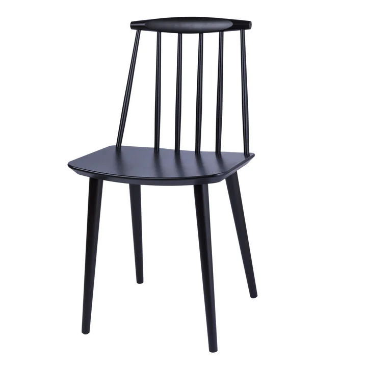 J77 Chair von HAY in schwarz