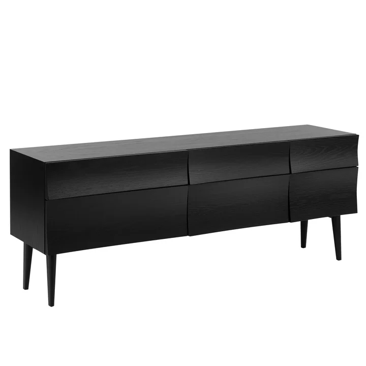 Reflect Sideboard groß von Muuto in schwarz