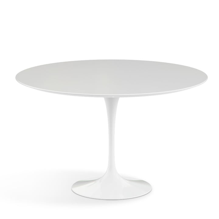 Knoll - Saarinen Tisch Ø 120 cm, weiß