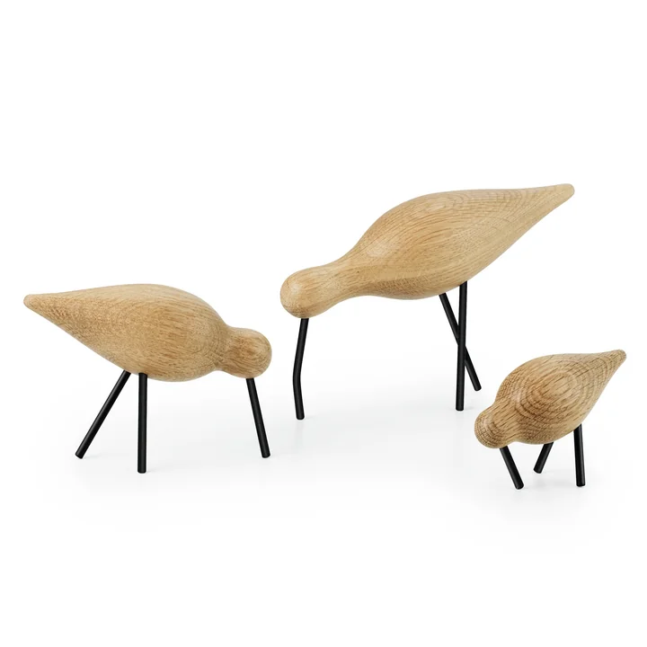 Shorebird von Normann Copenhagen in Eiche mit schwarzem Stahl