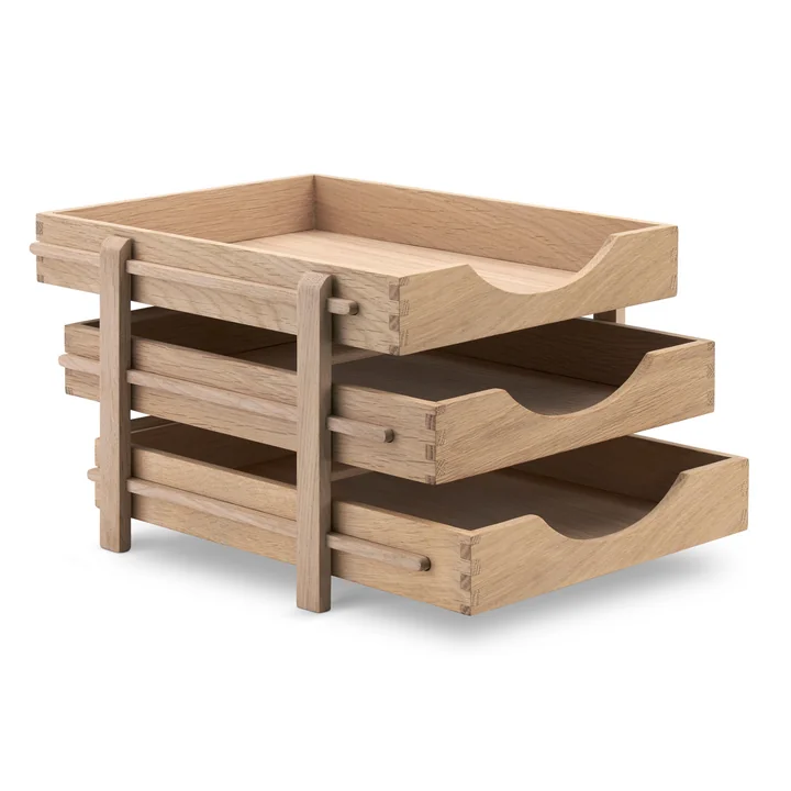 Das Dania Letter Tray von Skagerak aus Eiche