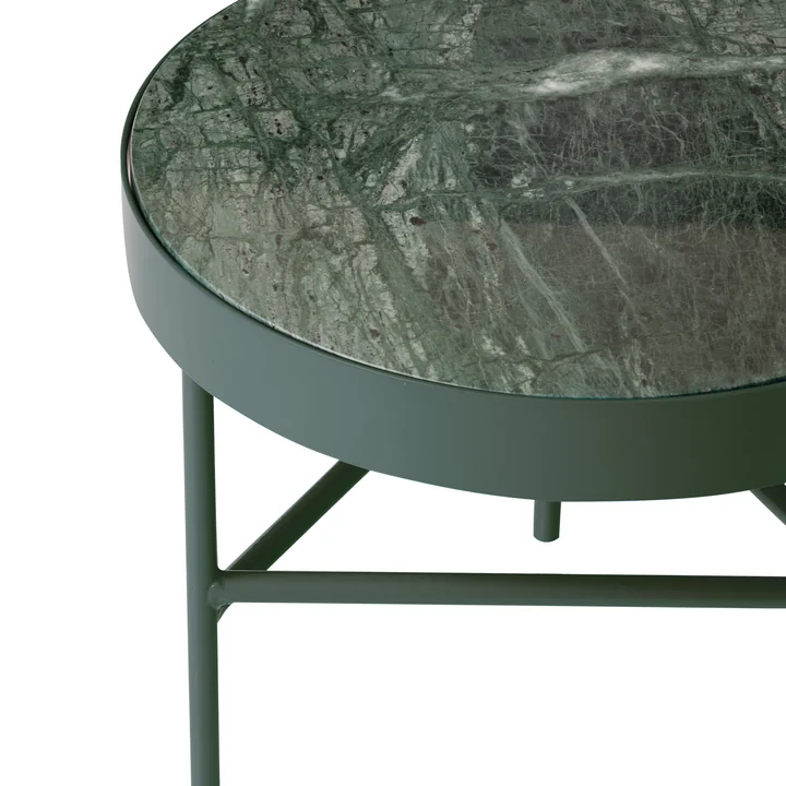 Ferm Living - Marble Marmor Tisch, grün