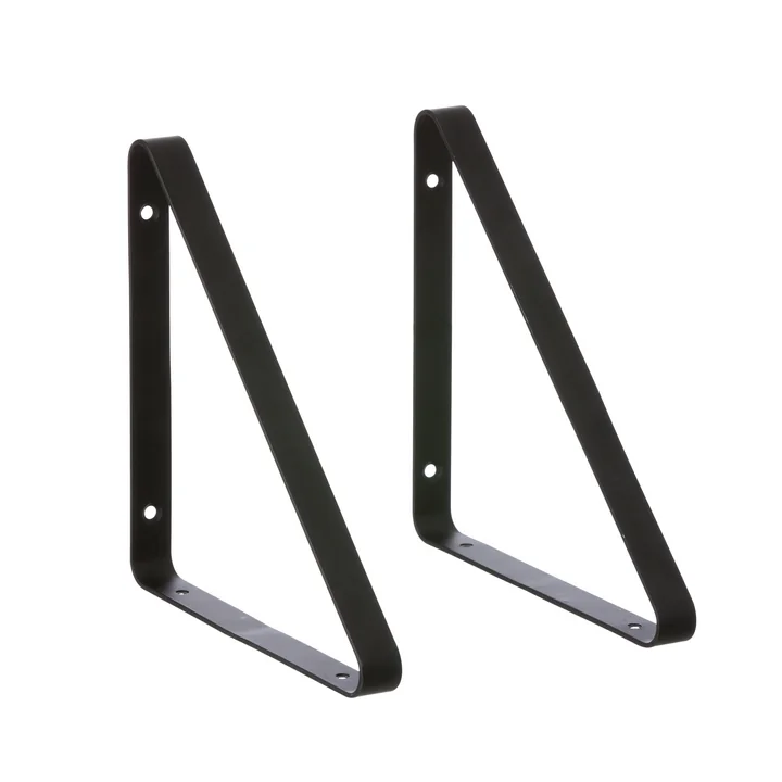 Ferm Living - Shelf Hangers Regalsystem, schwarz