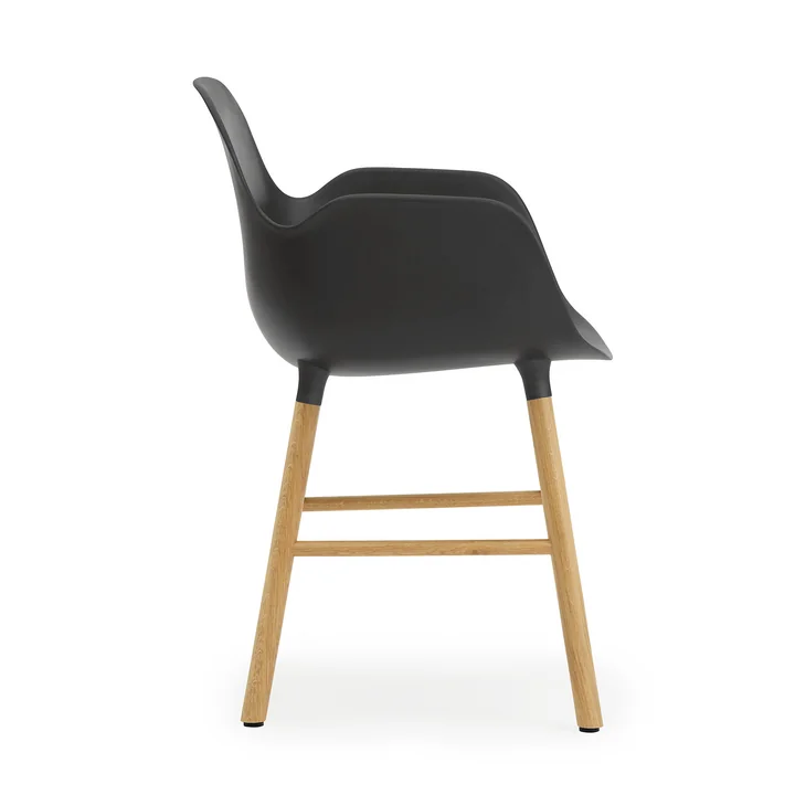 Form Armchair von Normann Copenhagen aus Eiche in Schwarz