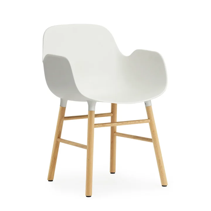 Form Armchair von Normann Copenhagen aus Eiche in Weiß