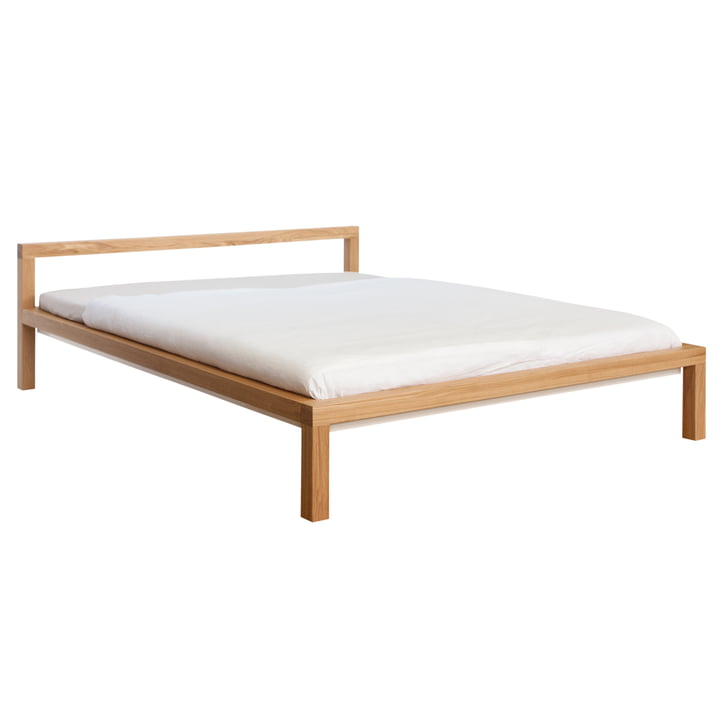 Das Pure Wood Bett von Hans Hansen ist minimalistisch
