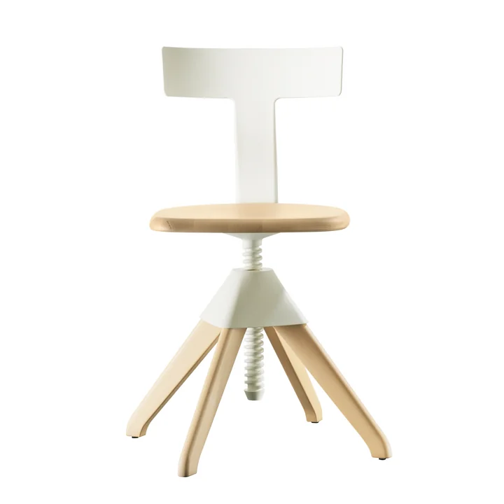 Magis - Tuffy The Wild Bunch Stuhl, Buche natur / weiß (1735 C)