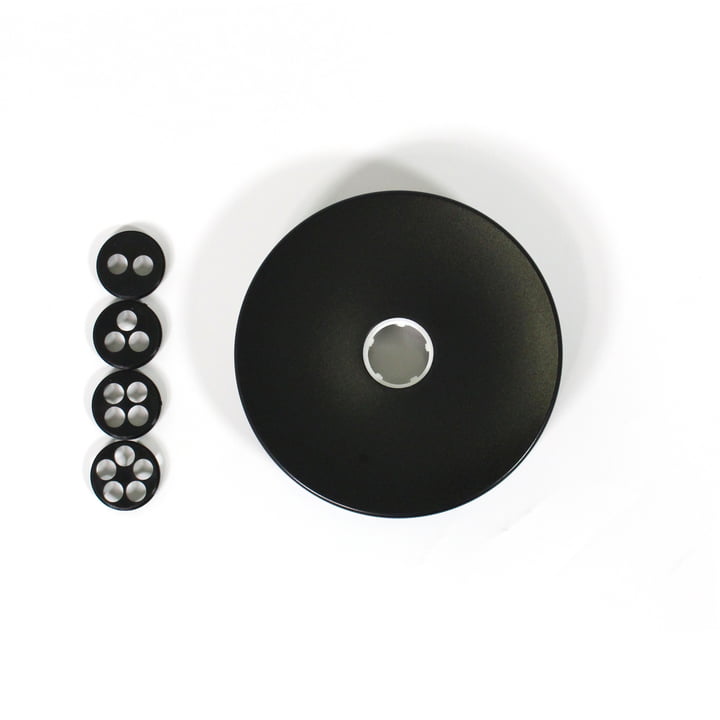 Flos - Mehrfach-Baldachin für Aim und Aim Small Pendelleuchten, schwarz
