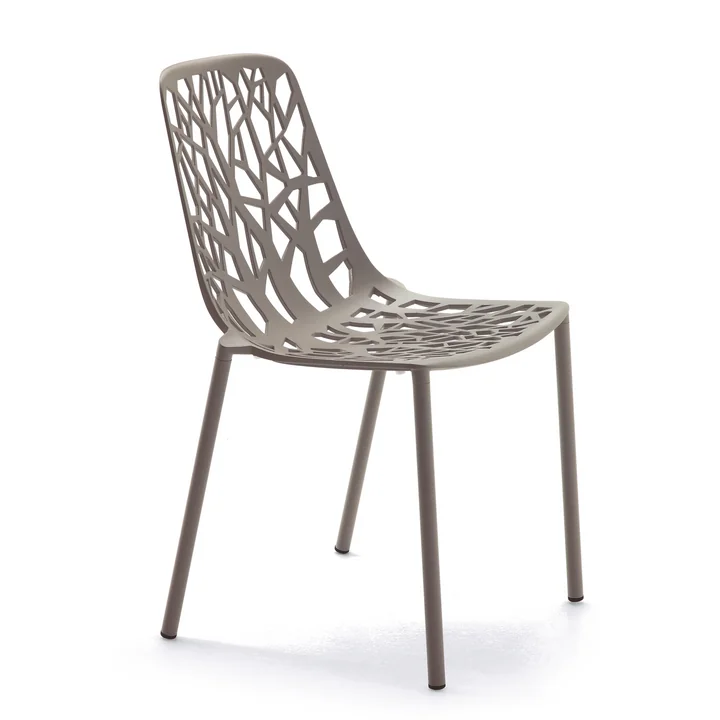 Forest Stapelstuhl (Outdoor) von Fast in taupe