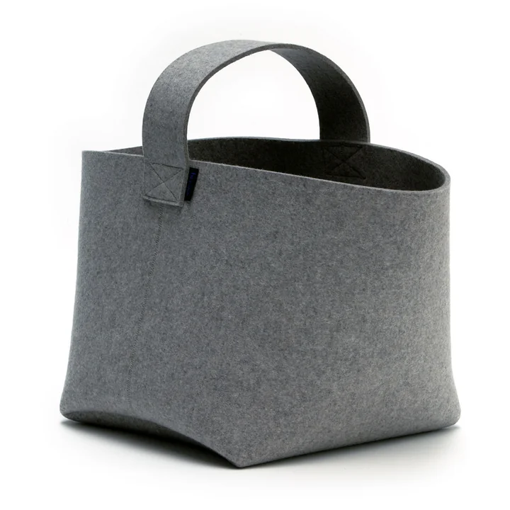 Hey Sign - Kaminholzkorb groß, anthrazit