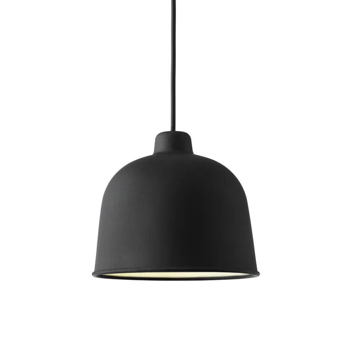 Muuto - Grain Pendelleuchte, schwarz