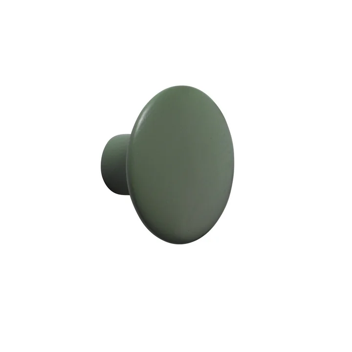 Wandhaken "The Dots" single small von Muuto in Dusty Green