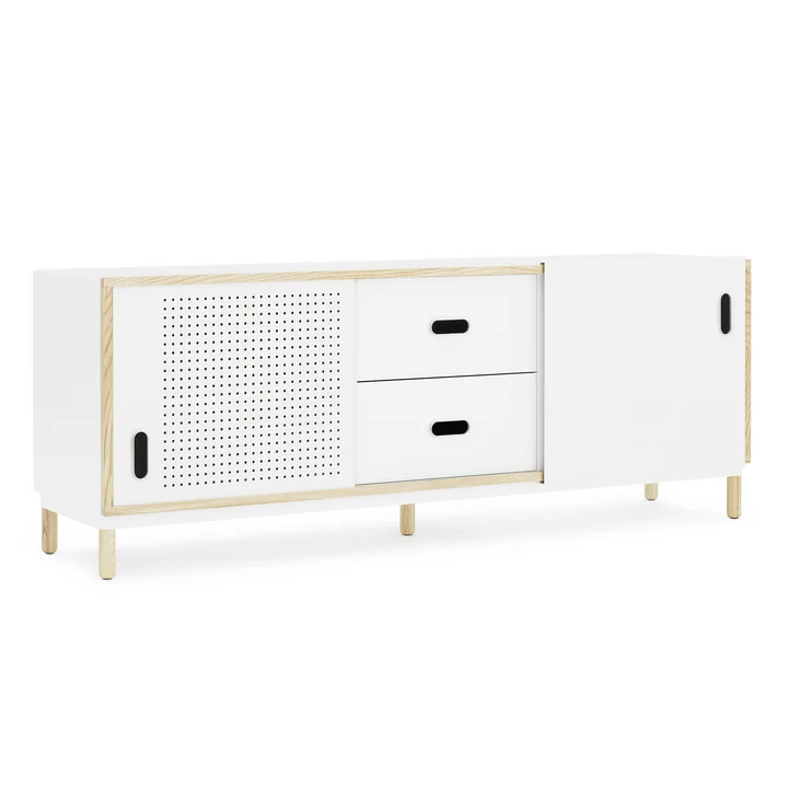 Kabino Sideboard mit Schubladen von Normann Copenhagen in Weiß