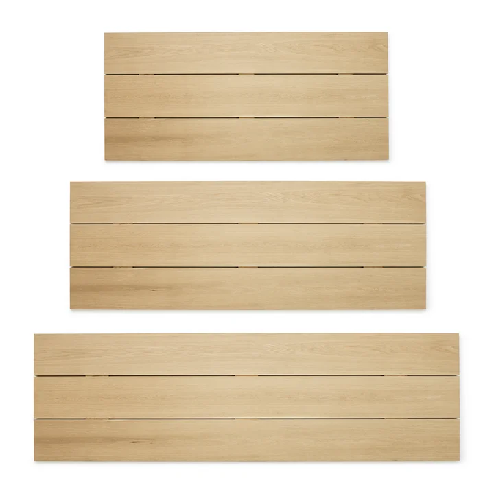 Tischplatten des Slice Tables Wood 