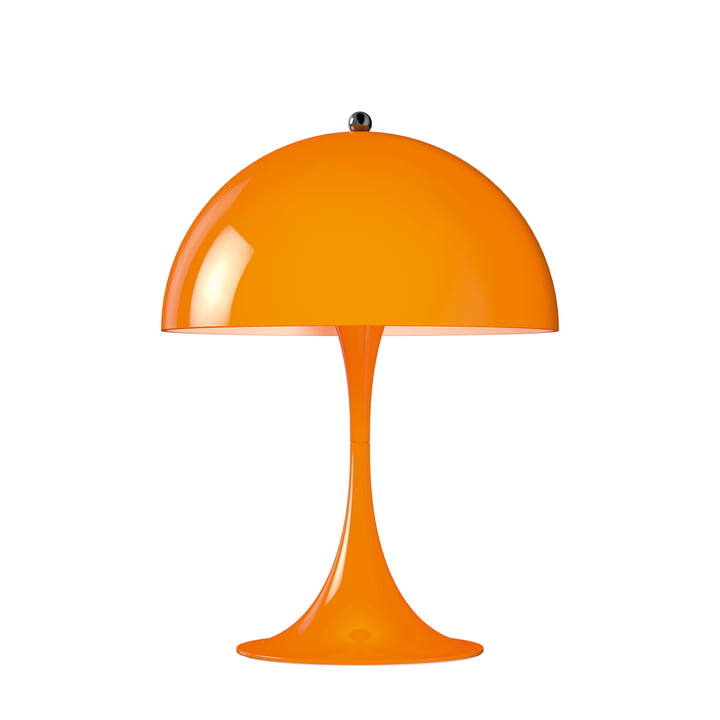 Panthella Mini Tischleuchte Ø 25 cm von Louis Poulsen in Orange