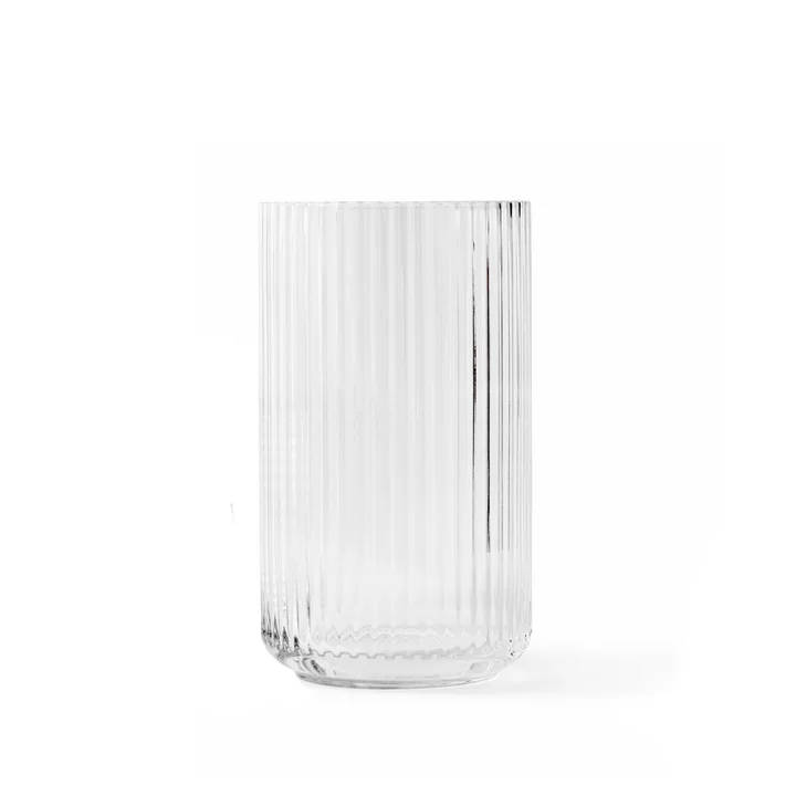Glasvase H 15,5 cm von Lyngby Porcelæn in transparent