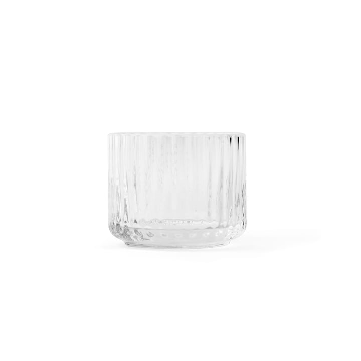 Teelichthalter transparent ø 6,7 cm von Lyngby Porcelæn